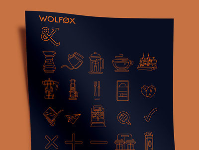 Wolfox | Icon Design branding design graphic design icon illustration logo typography ui vector vector art
