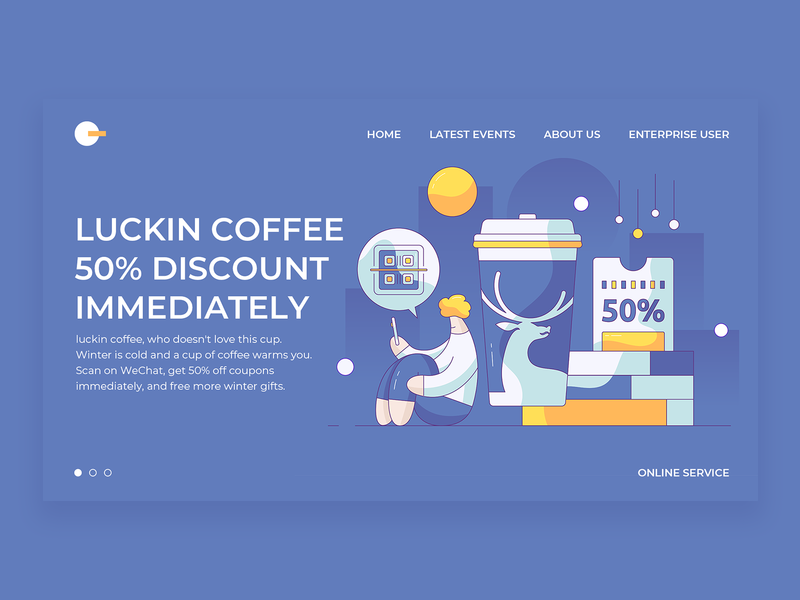 Luckin Coffee designs, themes, templates and downloadable