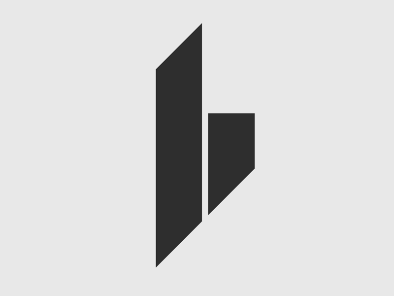 Minimalist Mark (Round 2) black and white modern minimalism