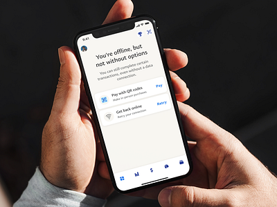 PayPal Offline Dashboard ios mobile payments paypal qr code ui ui design
