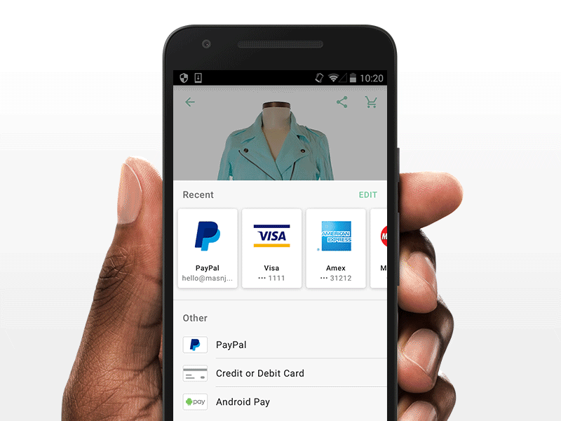 NEW! Android Drop-In UI android braintree drop in mobile payments paypal ui