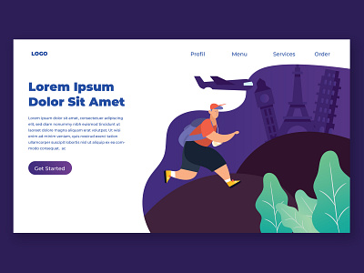 Travel Landing Page