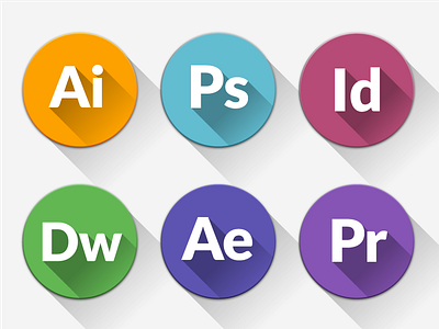 Freebie - Almost Flat CS Icons