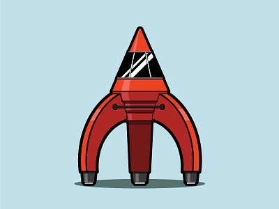 More Rocketships illustration rockets space vector