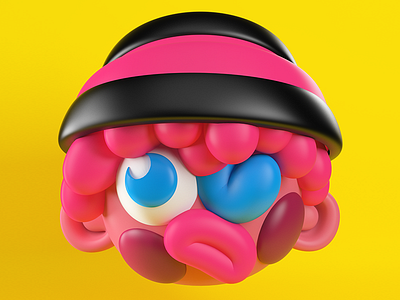 Gum Boy bubble cgi character colors design fun gum illustration maxon toy