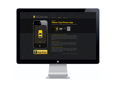 Yellow Cab Application Website cab yellow