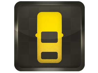 Yellow Cab cab car design icon illustrator iphone iphone4 iphone5 yellow yellow cab