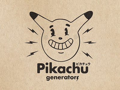 Pokemon | 025 branding illustration logo pokemon vintage