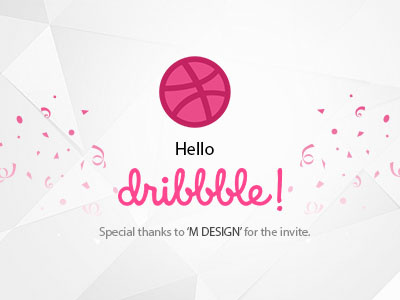First Shot dribbble debut firstshot invite