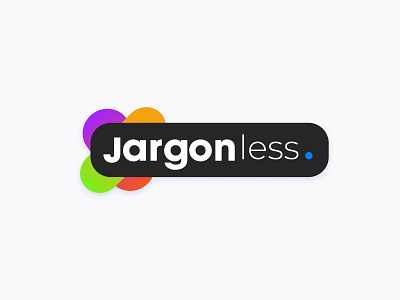 Jargonless logo branding icon logo typography ui vector web