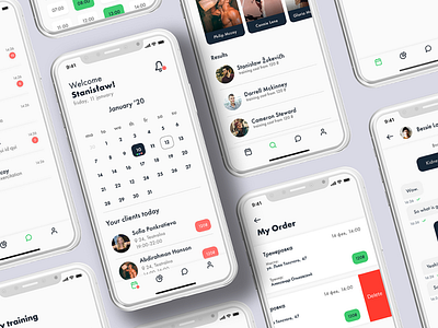 Startup app design app design figma ui ux