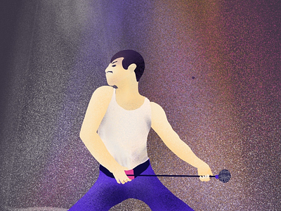 Daily illustration - Stage performer