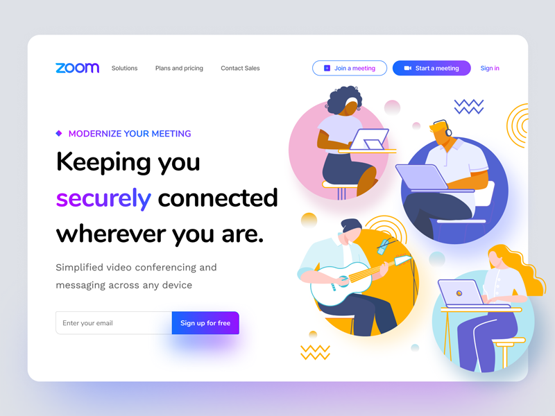 Design warm up 03 Landing Page by Aditya Krishna on Dribbble