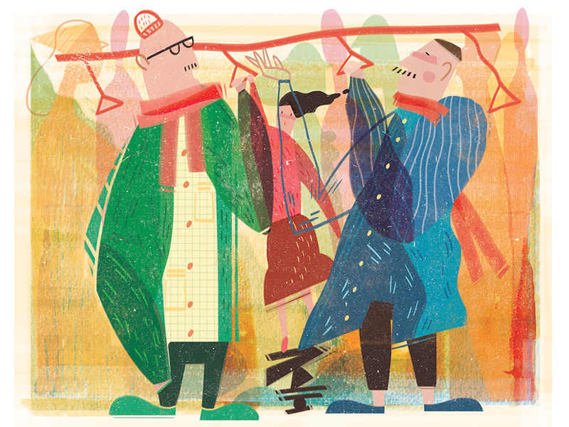 Being A Shorty illo illustrator taiwan photoshop illustration editorial design