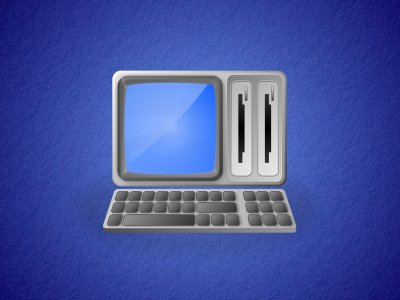 Old Computer Icon app computer icon ios iphone keyboard old