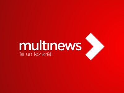 Multinews logo basic branding logo news photo portal shape simple video