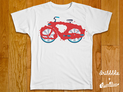 Dream Bicycle Shirt bicycle comfort dream illustration ride street vectors velo vintage