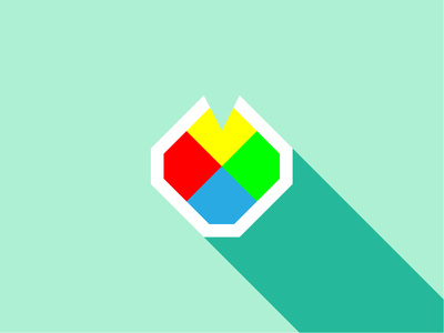 Flat color picker