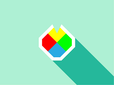 Flat color picker blue color flat green picker red yellow