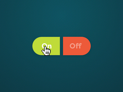 On/Off Switch 015 app button dailyui interface minimal onoff switch ui