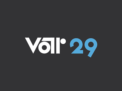 var29 bauhaus geometric logo numbers type typography