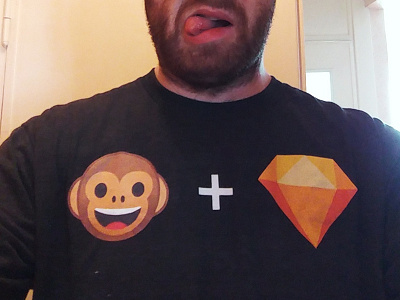 Sketch Monkey Shirt