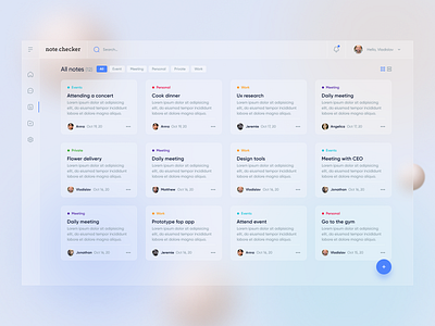 Note Checker admin best designer dashboard design dashboard template dashboard ui design dribbble best shot interface modern popular design top ux ui designer trending trending ui ui ux