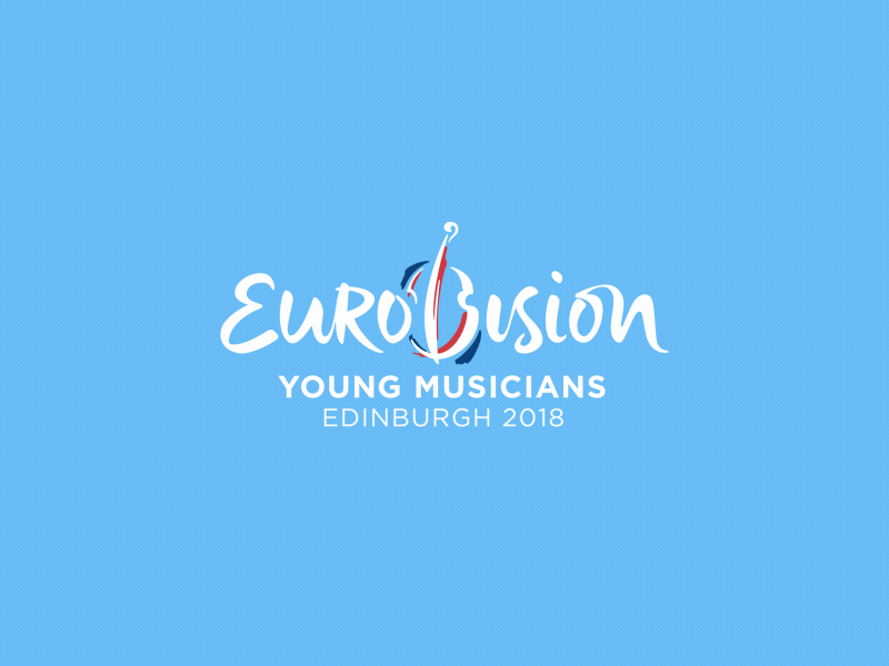 Eurovision Young Musicians after effects animation eurovision gif hand drawn lettering liquid motion logo motion type