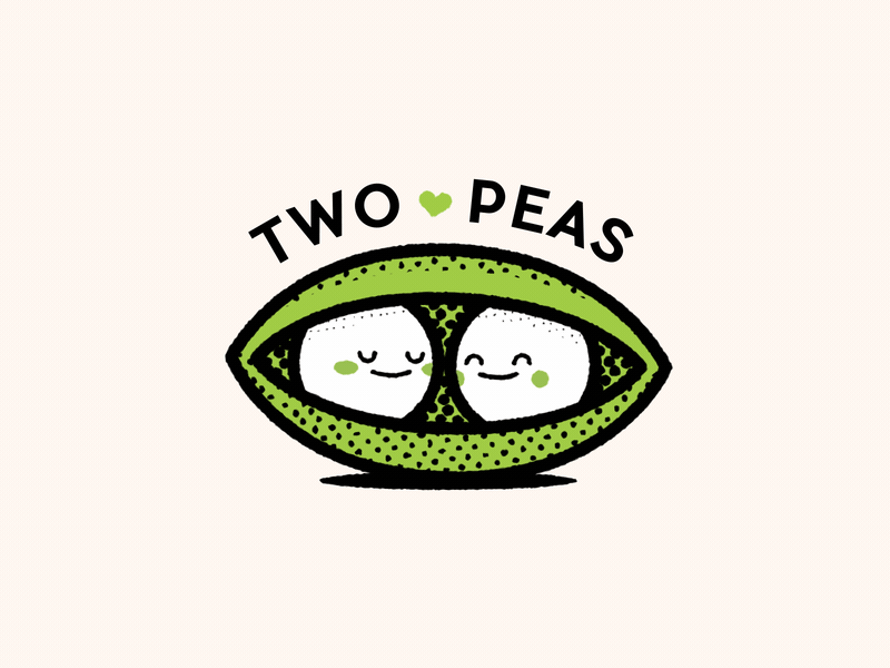 William Nghiem Peas after effects animation beans character gif logo love motion motion school two peas