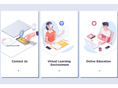 Online Education Concept