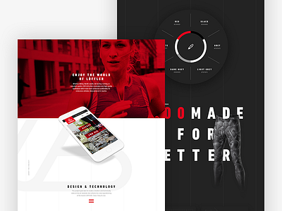 Löffler on Behance animation behance. case study e commerce interaction interface löffler pixelart sport ui ux web