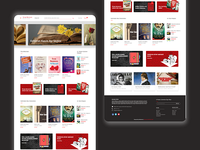 Kitap Postacisi Website book bookstore ecommerce app ecommerce shop islamic ui user interface userinterface web design webdesign website