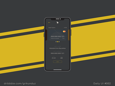 Daily UI  #002 checkout page for Phoenix app