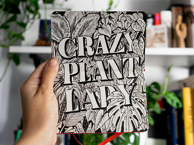 Crazy Plant Lady Lettering