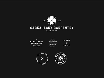 Cackalacky Carpentry Logos