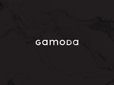 Gamoda branding identity logo logotype typography