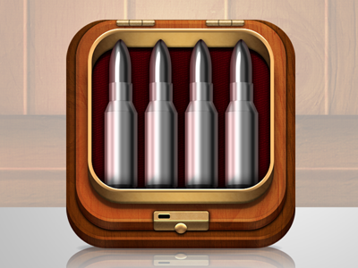 Bullets iphone icon - bang bang pop