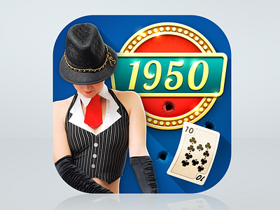 A bit of 50's nostalgia 1950s 50s americana gangster gold holdem mob mobsters poker retro texas vegas