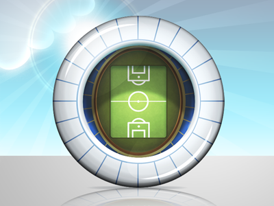Acheivement Icon Football stadium achievement badge brazil football icon pin badge stadium
