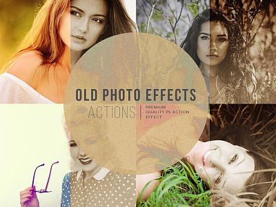 Old Photo Effect Free Photoshop Action action download effect free old photoshop retro vintage