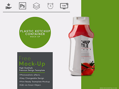 Plastic Ketchup Container Free Psd Mockup Download bottle container free ketchup mock up mockup photohsop psd squeeze