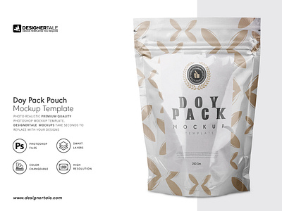 Doy pack pouch mock up