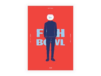 Day 7 - Fish Bowl 365project graphicdesign illustration movie poster type
