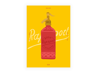 Day 65 - Soda 2017 365dailyproject digital illustration june motivation poster posteraday postereveryday type