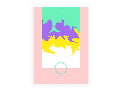 Day 91 👉 Buuugs art color cool daily design graphic illustration layout poster type