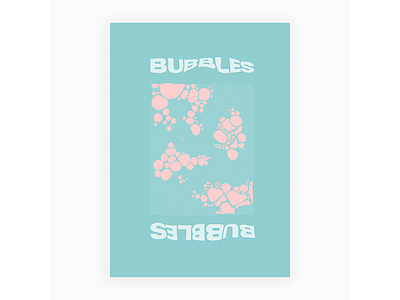 Day 92 👉 Bubbles art color cool daily design graphic illustration layout poster type