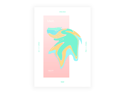 Day 93 👉 5 minutes poster art color cool daily design graphic illustration layout poster type