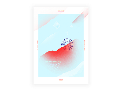 Day 106 👉 Something something art color cool daily design flower graphic illustration layout poster type