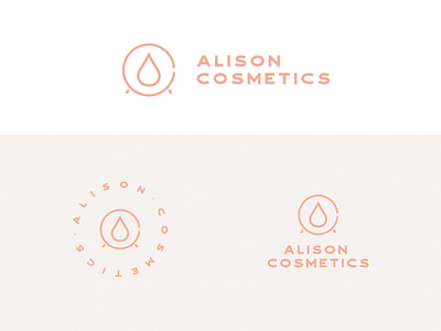 Alison Cosmetic / Logo Challenge clean cosmetic design logo motivation vegan