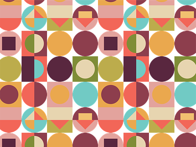Tutti-Frutti | Pattern colorful design geometric illustration modern pattern print repeating pattern